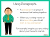 Paragraphs - Years 3 and 4 Teaching Resources (slide 4/21)